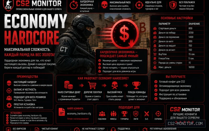 CS2 Monitor Economy Hardcore