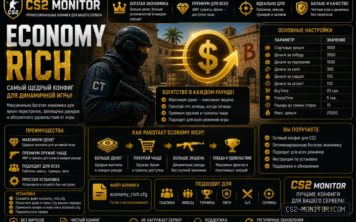 CS2 Monitor Economy Rich