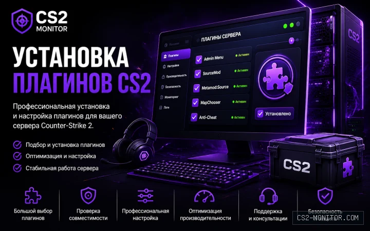 Установка плагинов CS2