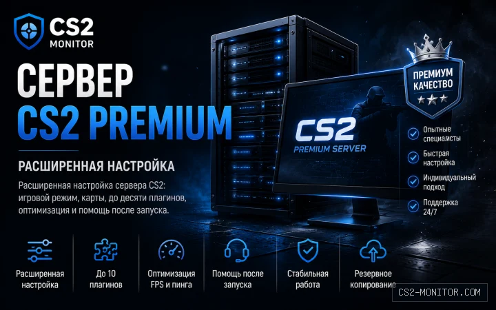 Сервер CS2 Premium